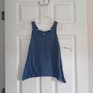 Blue Old Navy Crop Top